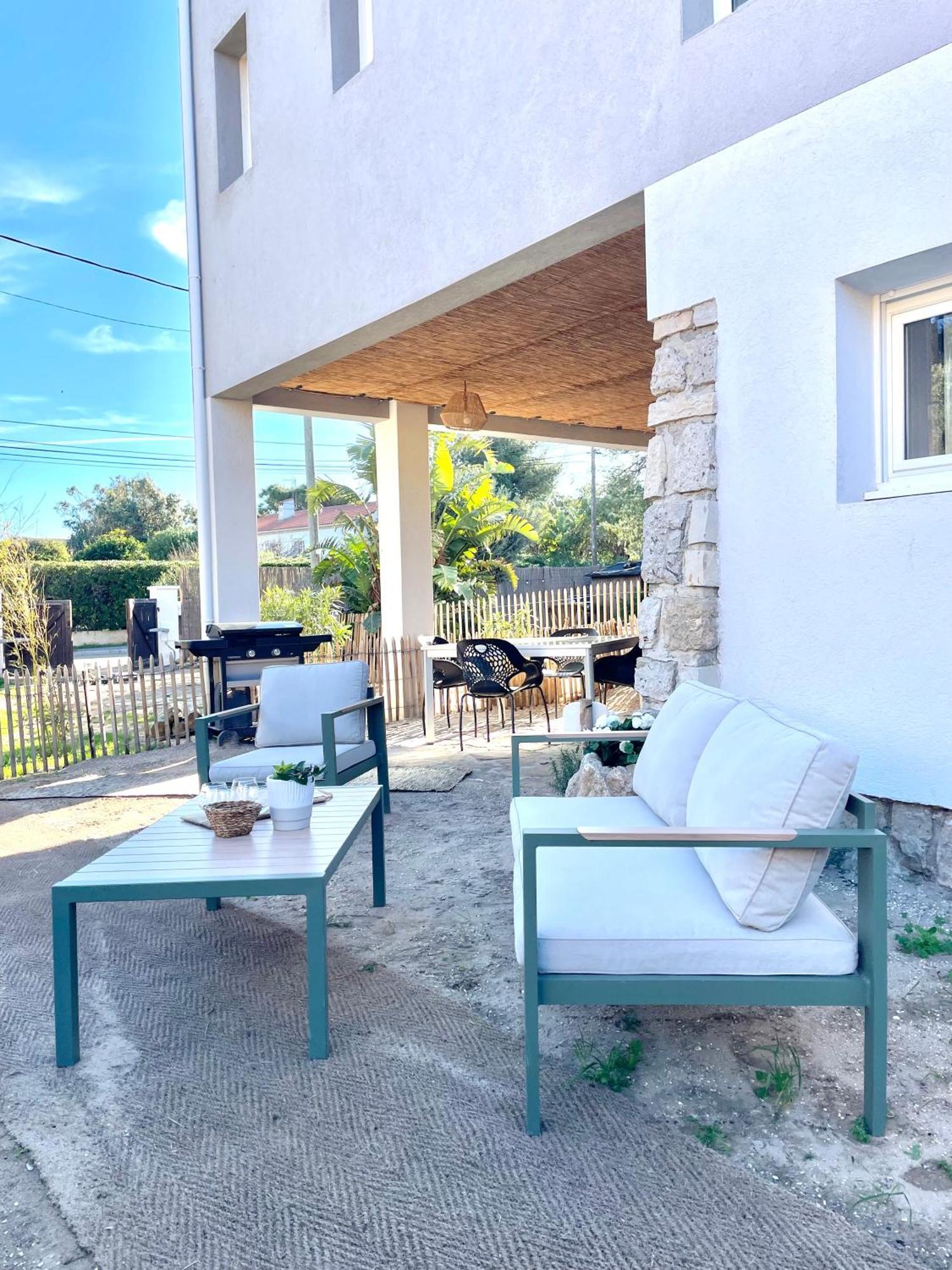 Bas De Villa - 300M Plage De La Capte - 2 Hebergements Disponibles Hyères Eksteriør bilde